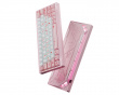 SF60 HE Gaming Tastatur ANSI - Star Diamond Pink [WS Poseidon]