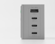 Pixel 100W USB-C & USB-A Ladegerät - Grau