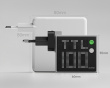 Pixel 100W USB-C & USB-A Ladegerät - Grau