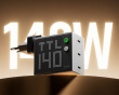 Pixel 140W USB-C Ladegerät - Grau