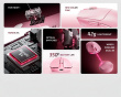 V6S Kabellose Gaming-Maus - Pink