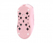 Huan M Magnesium Kabellose Gaming-Maus - Blau/Pink