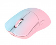 Huan M Magnesium Kabellose Gaming-Maus - Blau/Pink