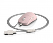 OP1 8K V2 Kabelgebundene Gaming-Maus - Raw Input Pink Edition