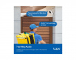 Tapo C120 WLAN-Heimsicherheitskamera für den Innen- und Außenbereich