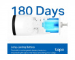 Tapo C410 Intelligente Kabellose Sicherheitskamera für Innen- und Außenbereiche (2er-Pack)