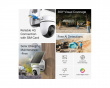 Tapo C615G KIT Solarbetriebenes Pan/Tilt 4G LTE Sicherheitskamera-Set