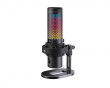 VOXARA USB Gaming-Kondensatormikrofon RGB - Schwarz