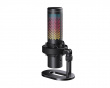 VOXARA USB Gaming-Kondensatormikrofon RGB - Schwarz