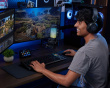 VOXARA USB Gaming-Kondensatormikrofon RGB - Schwarz