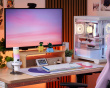 VOXARA USB Gaming-Kondensatormikrofon RGB - Weiß