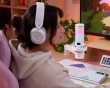 VOXARA USB Gaming-Kondensatormikrofon RGB - Weiß