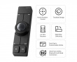 Nape Pro Kabellose Trackball Maus - Schwarz