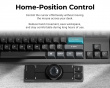 Nape Pro Kabellose Trackball Maus - Schwarz