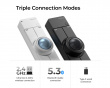 Nape Pro Kabellose Trackball Maus - Schwarz