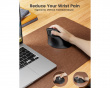 EM05 NL Vertikale Kabellose Trackball-Maus - Schwarz/Grau