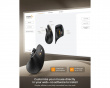 EM11 Pro Ergonomische Vertikale Maus - Schwarz
