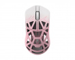 Beast X Mini V2 Kabellose Gaming-Maus - Rosa/Weiß