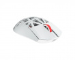 Beast X Max V2 Kabellose Gaming-Maus - Weiß/Rot