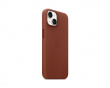 iPhone 14 Lederhülle mit MagSafe - Umber