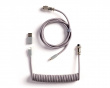 Coiled Aviator Kabel Straight 8K - Grau