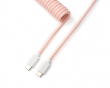 Coiled Aviator Kabel Straight 8K - Hellrosa
