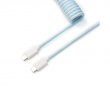 Coiled Aviator Kabel Straight 8K - Hellblau