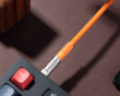 Double-Sleeved Geek Kabel 8K - Orange