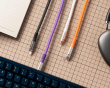 Double-Sleeved Geek Kabel 8K - Lila