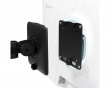 Alzare RGB - Monitorarm mit Gasdruckfeder Schwarz