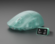 M5 V2 Kabellose Gaming-Maus - Transparent Green