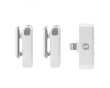 Wireless Micro Lightning Mikrofonsystem - Weiß