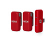 Wireless Micro USB-C Mikrofonsystem - Rot
