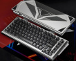 A75Ultra - 75% Magnetische ANSI-Tastatur [QIAN] - Silver Black