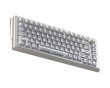 A75Ultra - 75% Magnetische ANSI-Tastatur [QIAN] - Silberweiß
