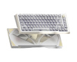 A75Ultra - 75% Magnetische ANSI-Tastatur [QIAN] - Silberweiß