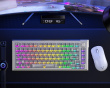 A75Ultra - 75% Magnetische ANSI-Tastatur [QIAN] - Silberweiß