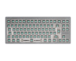 80HE+ Tastatur - Frost [Lekker Tikken] - ISO