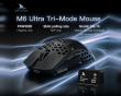 M6 Ultra Kabellose Gaming-Maus - Carbonfaser - Schwarz
