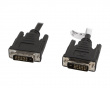 DVI-D > DVI-D (24+1) Dual Link Kabel 1.8 Meter