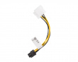 HDD Molex 3 Pin zu BTX 6 Pin PSU Kabel 15cm