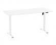 Höhenverstellbarer Schreibtisch 160 x 70 cm - Weiß (DEMO)
