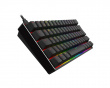 Aeon RGB Hotswap PBT Gaming-Tastatur [Gateron Optical Green] - Schwarz (DEMO)