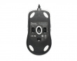 Feather Black & White Ultralight Gaming-Maus - Kailh GM 8.0 (DEMO)