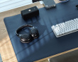 PVC Leder - 1200x600 Schreibunterlage - Blau (DEMO)