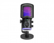 Ampligame AM6 Kondensatormikrofon mit RGB - Schwarz (DEMO)