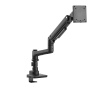 Monitorhalterung 20kg Heavy-Duty 17”-49” Schwarz mit USB-Anschlüssen - 1 Bildschirme (DEMO)