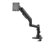 Monitorhalterung 20kg Heavy-Duty 17”-49” Schwarz mit USB-Anschlüssen - 1 Bildschirme (DEMO)