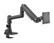 Monitorhalterung 20kg Heavy-Duty 17”-49” Schwarz mit USB-Anschlüssen - 1 Bildschirme (DEMO)