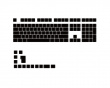 Blank PBT Keycap Set MDA Profile - Schwarz (DEMO)